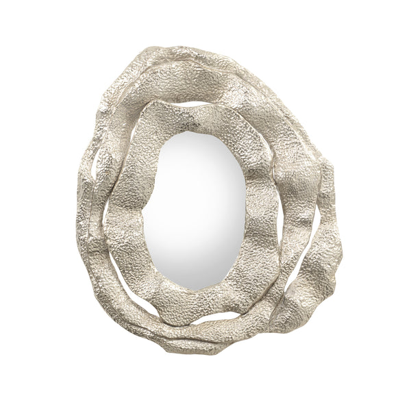safavieh Brutalist Triple Frame Nickel Mirror | John Richard - JRM-1266