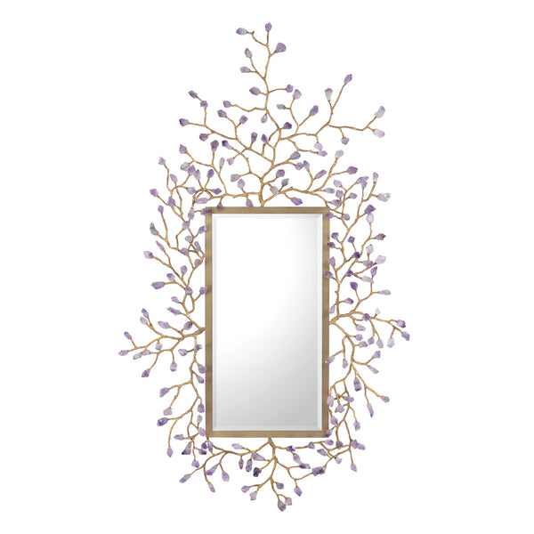 safavieh Budding Amethyst Mirror | John Richard - JRM-1057