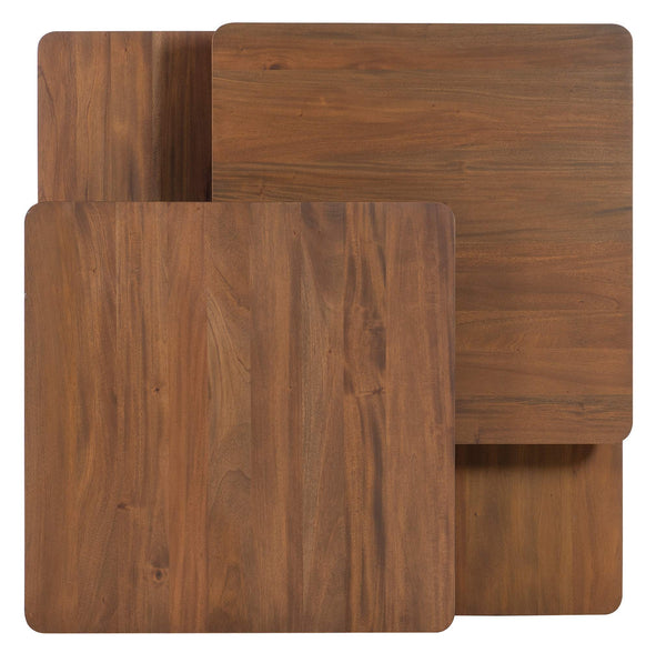 Safavieh Burrow Tiered Coffee Table - Medium Wood | Hooker Furniture - M07-80110-85