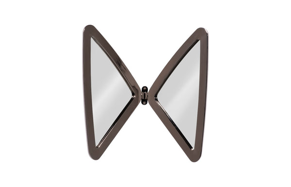 safavieh Butterfly Mirror Plated Black Nickel | Phillips Collection - CH72535