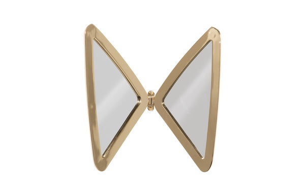safavieh Butterfly Mirror Plated Brass Finish | Phillips Collection - CH72534