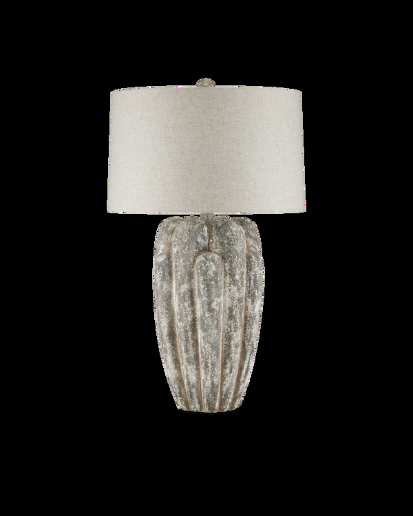 Safavieh Buttress Table Lamp - Grey | Currey & Co - 6000-0969