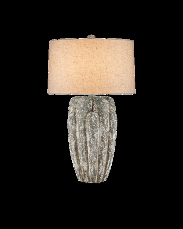 safavieh Buttress Table Lamp - Grey | Currey & Co - 6000-0969