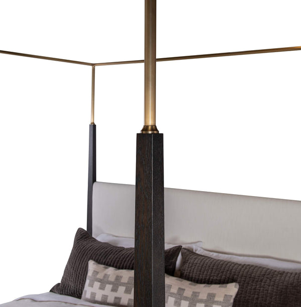 Safavieh Cadence Metal Canopy Poster Bed - King | Century Furniture