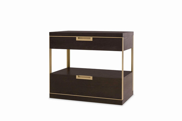 safavieh Cadence Two Drawer Nightstand | Century Furniture