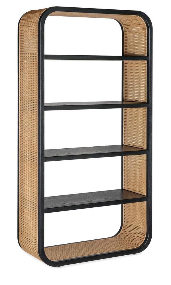 safavieh Cain Bookcase - Black | Hooker Furniture - M34-50350-99