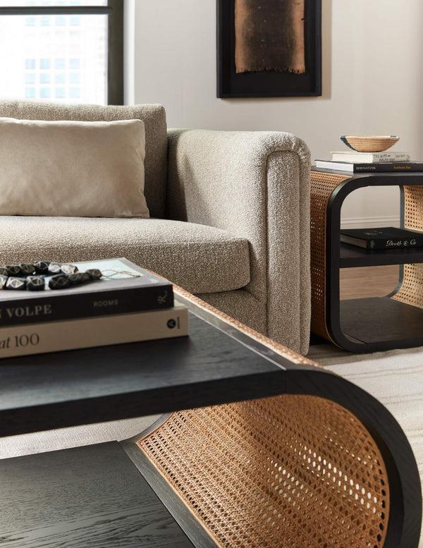 Safavieh Cain Rectangle Coffee Table - Black | Hooker Furniture - M34-80110-99