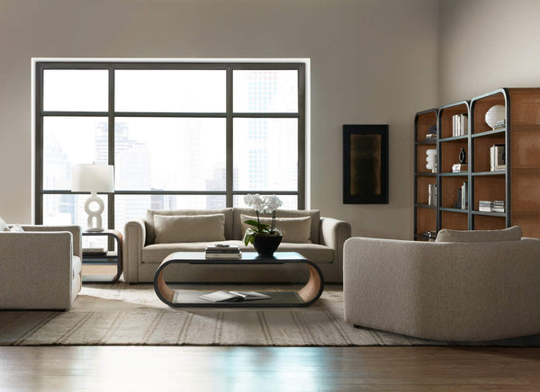 Safavieh Cain Rectangle Coffee Table - Black | Hooker Furniture - M34-80110-99