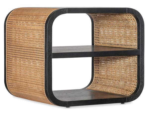 safavieh Cain Rectangle Side Table - Black | Hooker Furniture - M34-80113-99