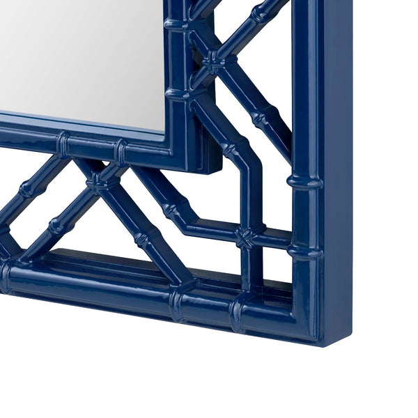 Safavieh Callista Mirror - Large - Marine Blue | Villa & House - CTA-690-188