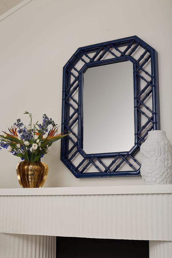 Safavieh Callista Mirror - Marine Blue | Villa & House - CTA-670-188