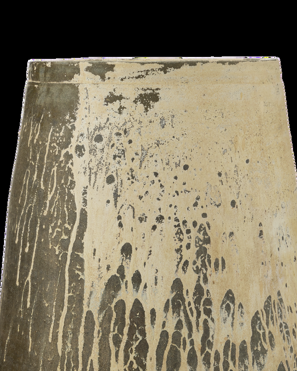 Safavieh Capaci Antique White Planter - Brown | Currey & Co - 2200-0015