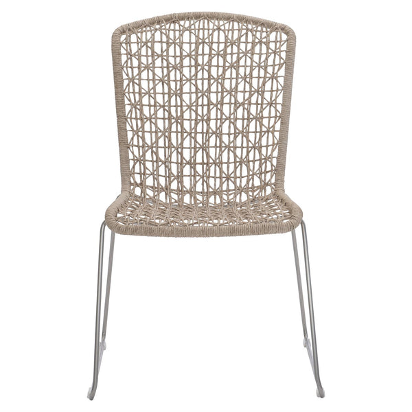 Safavieh Carmel Outdoor Side Chair | Bernhardt Exteriors - X03551