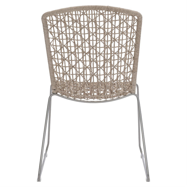 Safavieh Carmel Outdoor Side Chair | Bernhardt Exteriors - X03551
