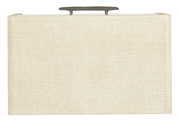 Safavieh Cascade Three-Drawer Nightstand - White/Cream/Beige | Hooker Furniture - 6120-90116-05