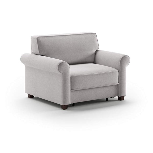 Safavieh Casey Cot Chair Sleeper - Rene 01 - 104/6 Walnut | Luonto Furniture - CASE-AHY-RENE/01-104/6-WA
