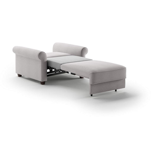 Safavieh Casey Cot Chair Sleeper - Rene 01 - 104/6 Walnut | Luonto Furniture - CASE-AHY-RENE/01-104/6-WA