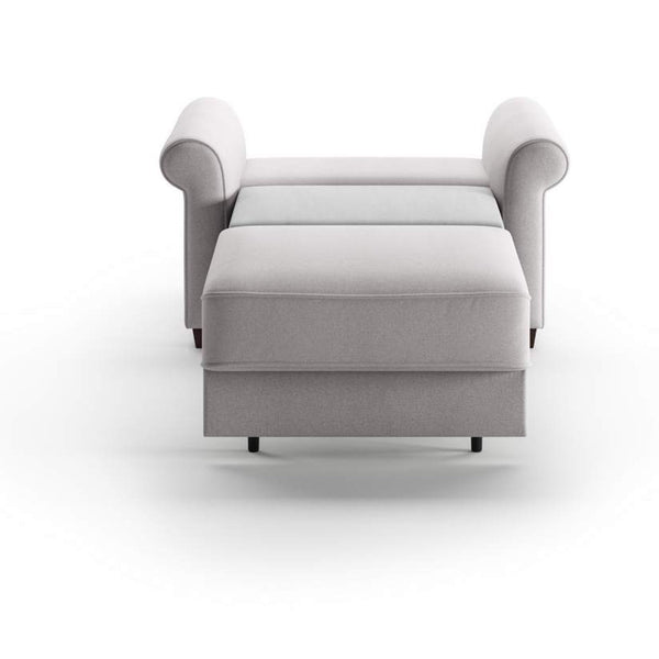 Safavieh Casey Cot Chair Sleeper - Rene 01 - 104/6 Walnut | Luonto Furniture - CASE-AHY-RENE/01-104/6-WA