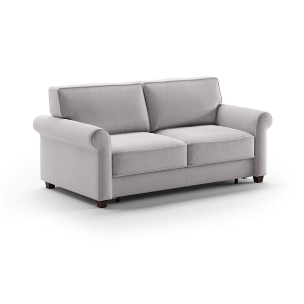 Safavieh Casey Full XL Loveseat Sleeper - Rene 01 - 104/6 Walnut | Luonto Furniture - CASE-BHY-RENE/01-104/6-WA