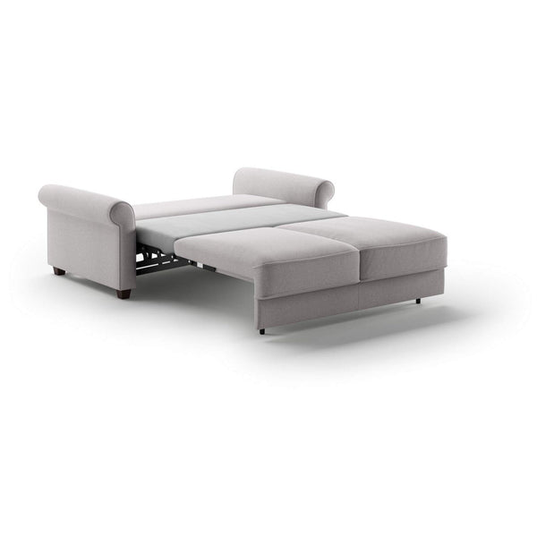 Safavieh Casey Full XL Loveseat Sleeper - Rene 01 - 104/6 Walnut | Luonto Furniture - CASE-BHY-RENE/01-104/6-WA