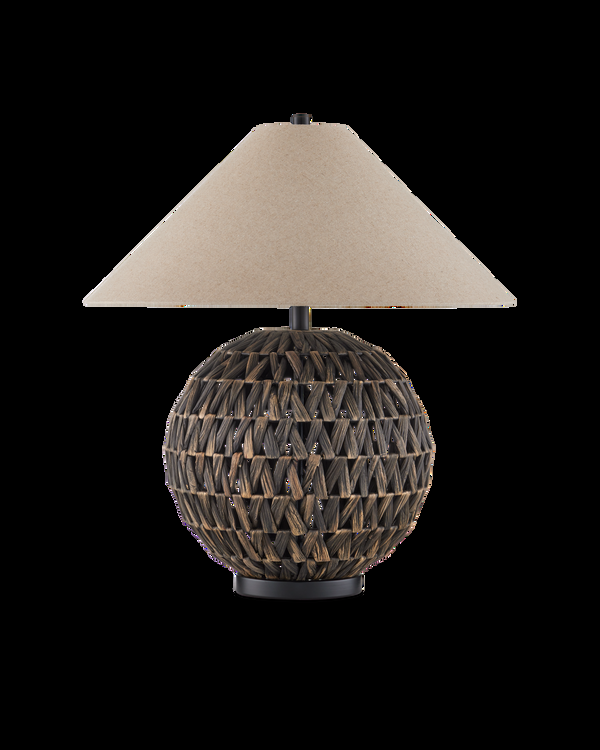 Safavieh Casimer Black Table Lamp | Currey & Co - 6000-1005