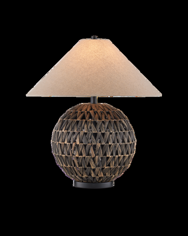 safavieh Casimer Black Table Lamp | Currey & Co - 6000-1005
