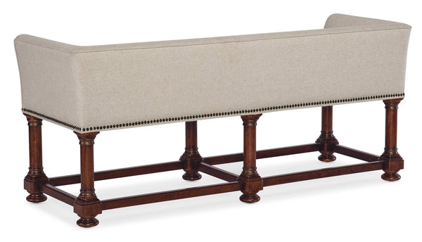 Safavieh Charleston Bed Bench - Beige | Hooker Furniture - 6750-90019-85