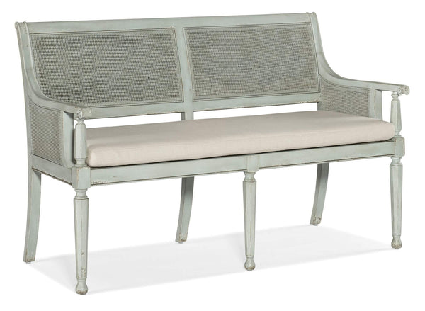 Safavieh Charleston Bench - Beige | Hooker Furniture - 6750-50004-40