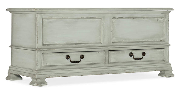 Safavieh Charleston Blanket Chest - Blue | Hooker Furniture - 6750-50007-40