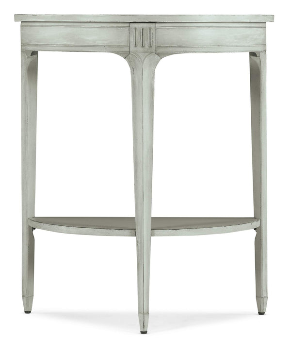 Safavieh Charleston Demilune Accent Table - Blue | Hooker Furniture - 6750-50003-40