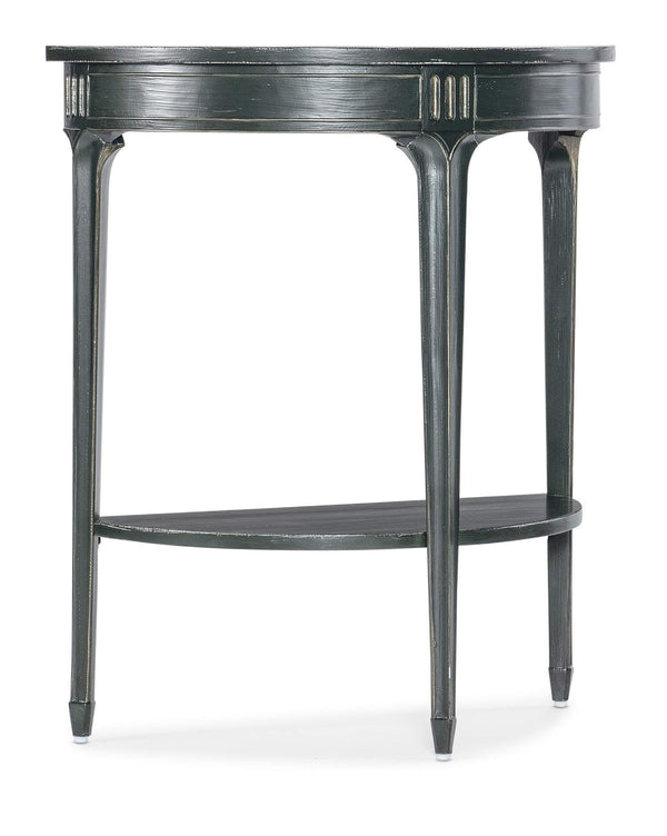 safavieh Charleston Demilune Accent Table - Green | Hooker Furniture - 6750-50003-34