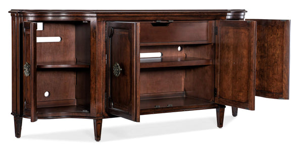 Safavieh Charleston Four-Door Buffet - Dark Wood | Hooker Furniture - 6750-75900-85