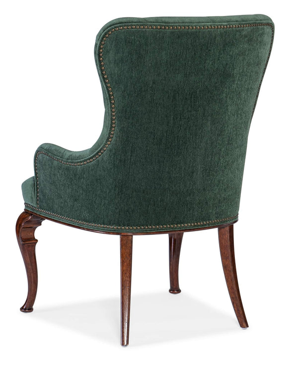 Safavieh Charleston Host Chair - Green | Hooker Furniture - 6750-75500-37