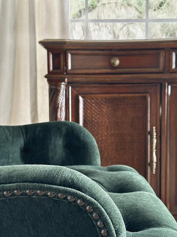 Safavieh Charleston Host Chair - Green | Hooker Furniture - 6750-75500-37
