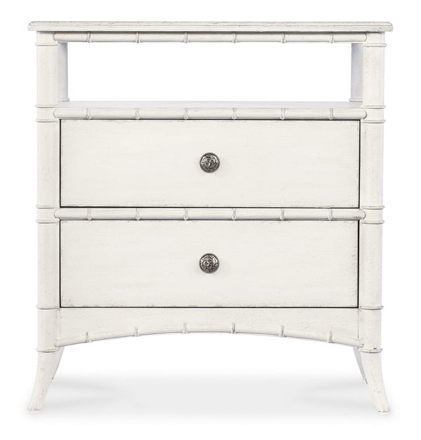 Safavieh Charleston Nightstand - White/Cream/Beige | Hooker Furniture - 6750-90216-06