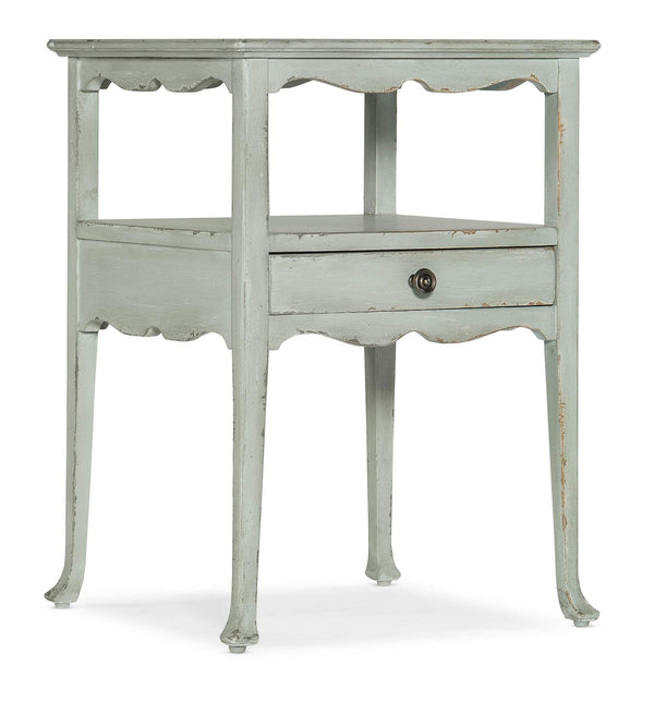 safavieh Charleston One-Drawer Accent Table - Blue | Hooker Furniture - 6750-50005-40