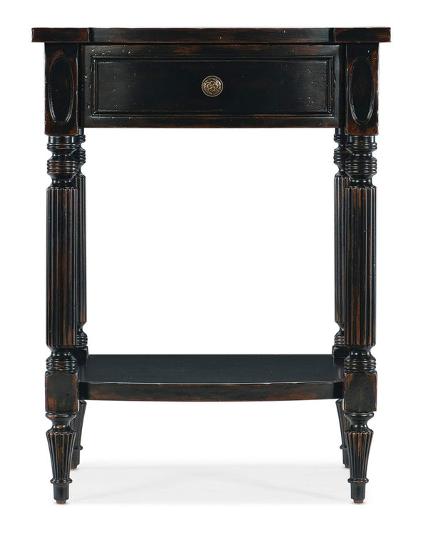 Safavieh Charleston One-Drawer Telephone Table - Black | Hooker Furniture - 6750-90317-97