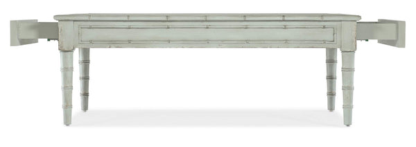 Safavieh Charleston Rectangle Cocktail Table - Blue | Hooker Furniture - 6750-80310-40