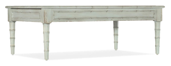 safavieh Charleston Rectangle Cocktail Table - Blue | Hooker Furniture - 6750-80310-40