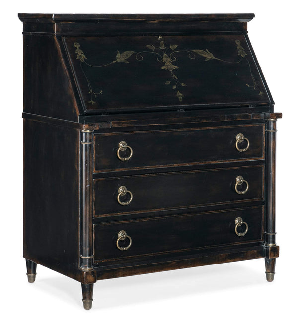 Safavieh Charleston Secretary - Black | Hooker Furniture - 6750-10309-97