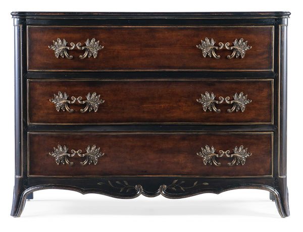 Safavieh Charleston Three-Drawer Accent Chest - Dark Wood | Hooker Furniture - 6750-85002-00
