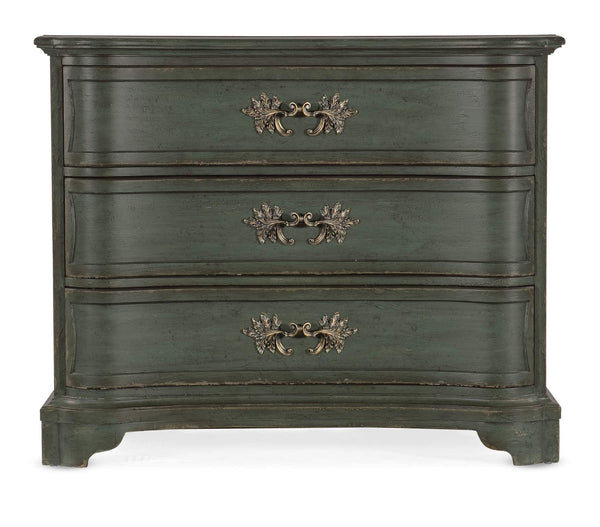 Safavieh Charleston Three-Drawer Accent Chest - Green | Hooker Furniture - 6750-85017-38