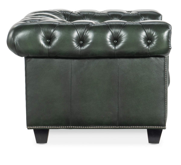 Safavieh Charleston Tufted Chair - Green | Hooker Furniture - SS198-01-029