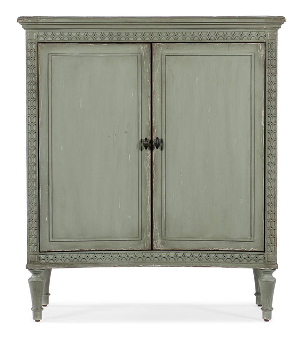 Safavieh Charleston Two-Door Accent Chest - Green | Hooker Furniture - 6750-50001-32