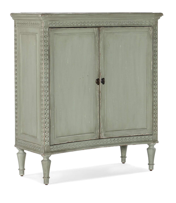 safavieh Charleston Two-Door Accent Chest - Green | Hooker Furniture - 6750-50001-32