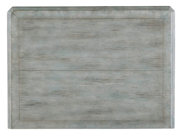 Safavieh Charleston Two-Drawer Accent Table - Blue | Hooker Furniture - 6750-50011-44