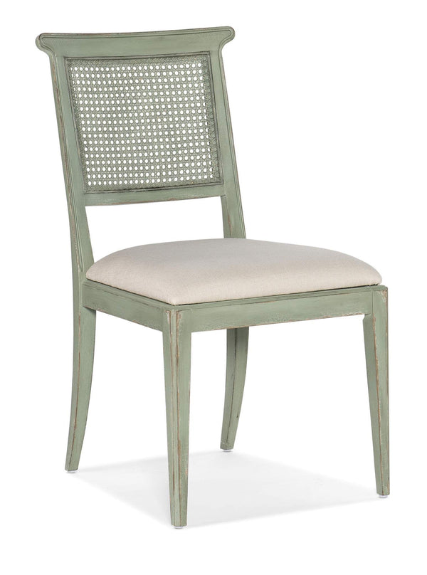 safavieh Charleston Upholstered Seat Side Chair - Beige | Hooker Furniture - 6750-75410-32