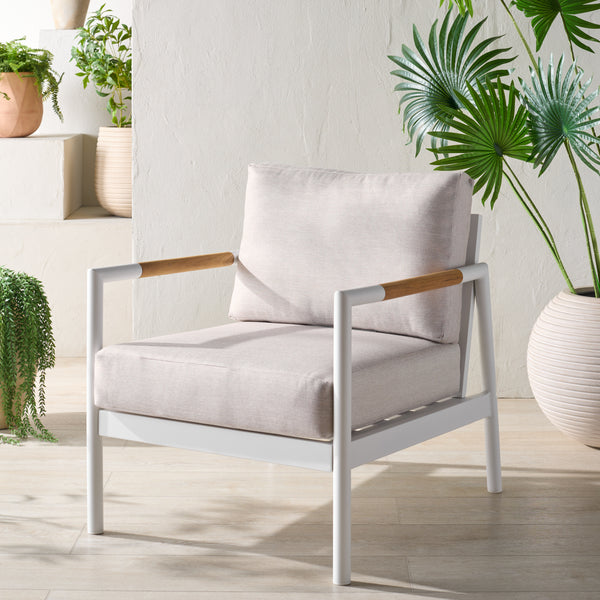 Safavieh Chryssa Aluminum Patio Chair | Safavieh Couture – CPT4007