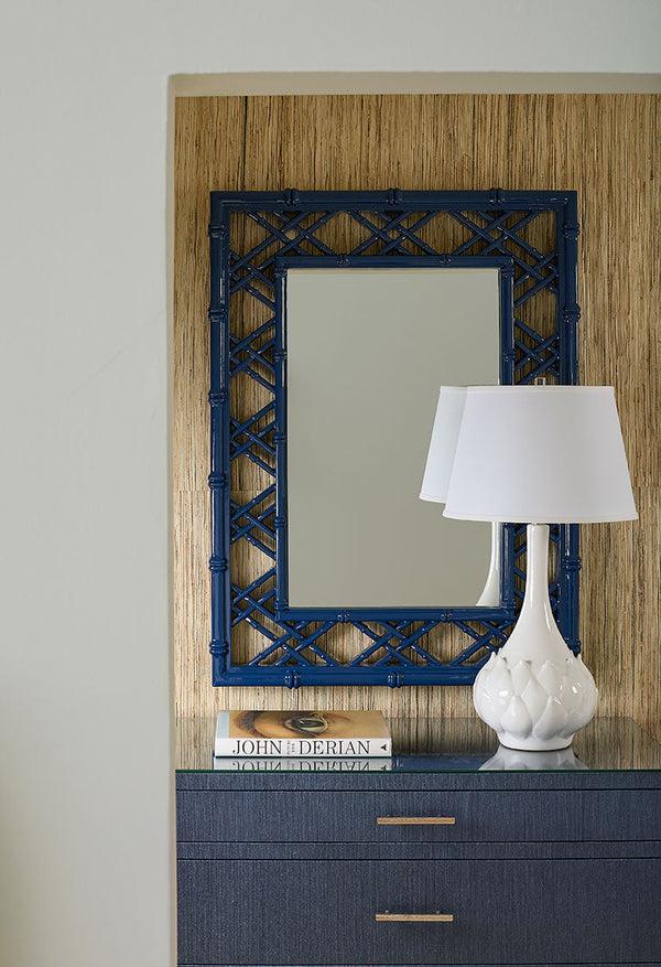 Safavieh Clara Mirror - Marine Blue | Villa & House - CRA-670-188