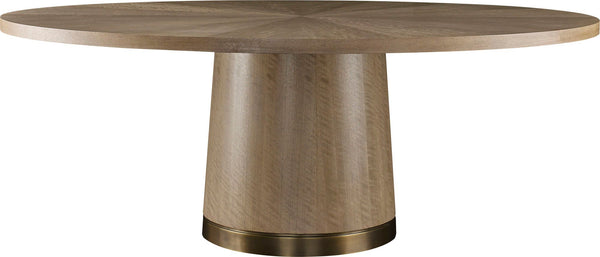 safavieh Classic Oval Dining Table | McGuire Furniture - MCA1036